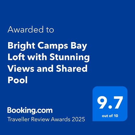 Bright Camps Bay Loft With Stunning Views And Shared Pool Apartment Кейптаун Екстериор снимка