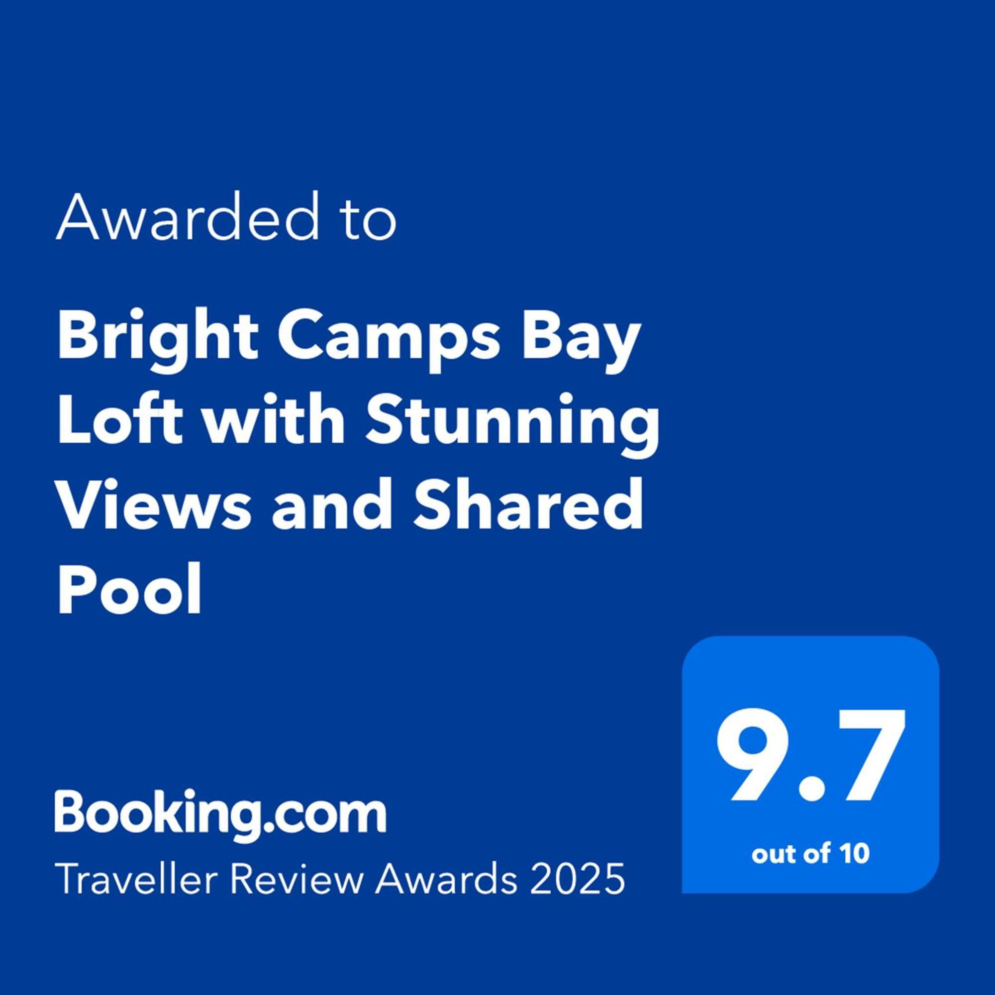 Bright Camps Bay Loft With Stunning Views And Shared Pool Apartment Кейптаун Екстериор снимка